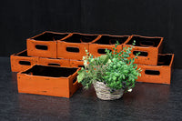 黒と朱のコントラストが映える根来塗のたばこ盆　DC8884　在庫10個