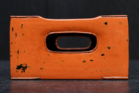 黒と朱のコントラストが映える根来塗のたばこ盆　DC8884　在庫10個