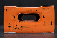 黒と朱のコントラストが映える根来塗のたばこ盆　DC8884　在庫10個