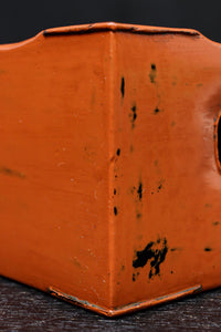 黒と朱のコントラストが映える根来塗のたばこ盆　DC8884　在庫10個