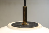 和柄の七宝透かし模様で格調ある陶器製の電笠　DC8887