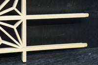 角麻組子を一つ組んだシンプル建具素材　DC8893　在庫48枚