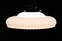 和の趣きあるプレスガラスの電笠　DC8899