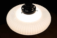 和の趣きあるプレスガラスの電笠　DC8899