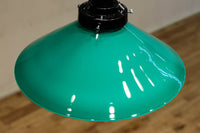 エメラルドグリーンで落ち着きあるレトロな電笠　DC8901