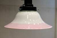 ピンクの縁取りで華やかな面持ちの電笠　DC8902