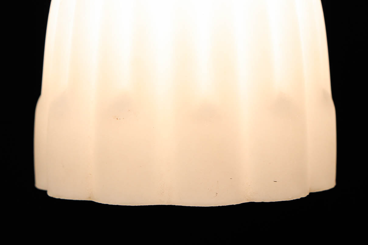 Pressed glass lampshade DC8905