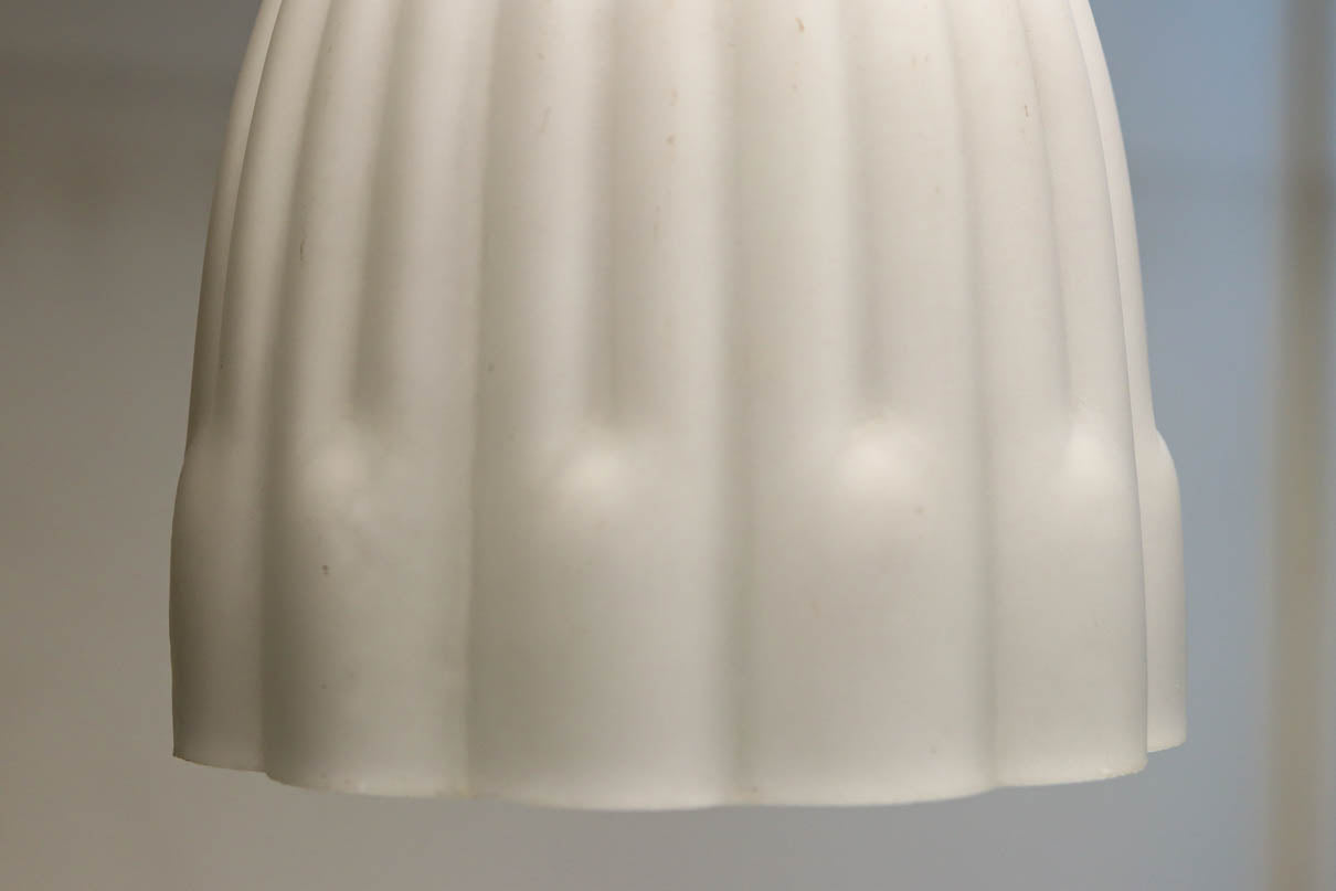 Pressed glass lampshade DC8905
