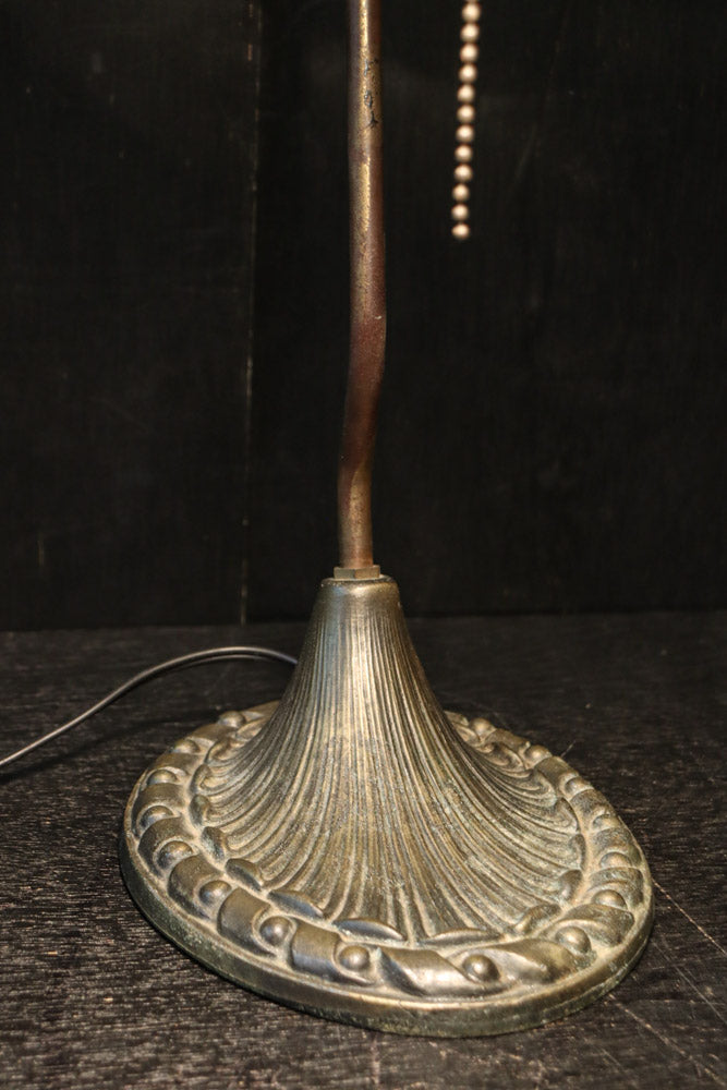 グリーン笠で和モダンな雰囲気ある電気スタンド　DC8906