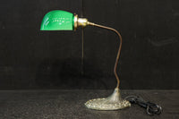 グリーン笠で和モダンな雰囲気ある電気スタンド　DC8906