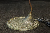 グリーン笠で和モダンな雰囲気ある電気スタンド　DC8906