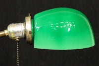 グリーン笠で和モダンな雰囲気ある電気スタンド　DC8906