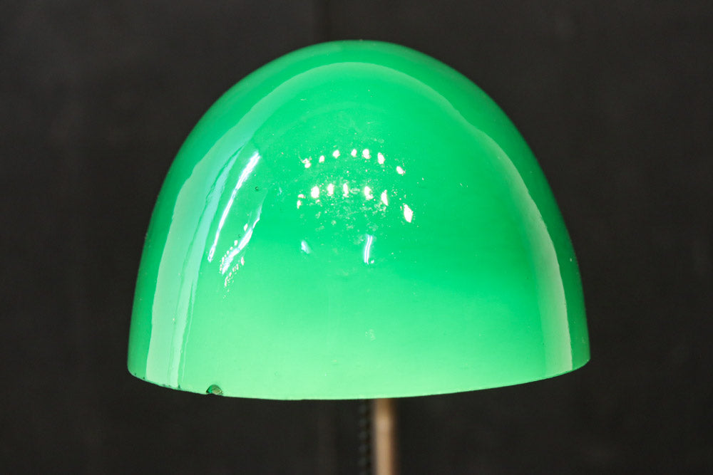 グリーン笠で和モダンな雰囲気ある電気スタンド　DC8906