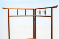 穏やかな色彩で風情溢れるフック付きの衣桁　DC8909