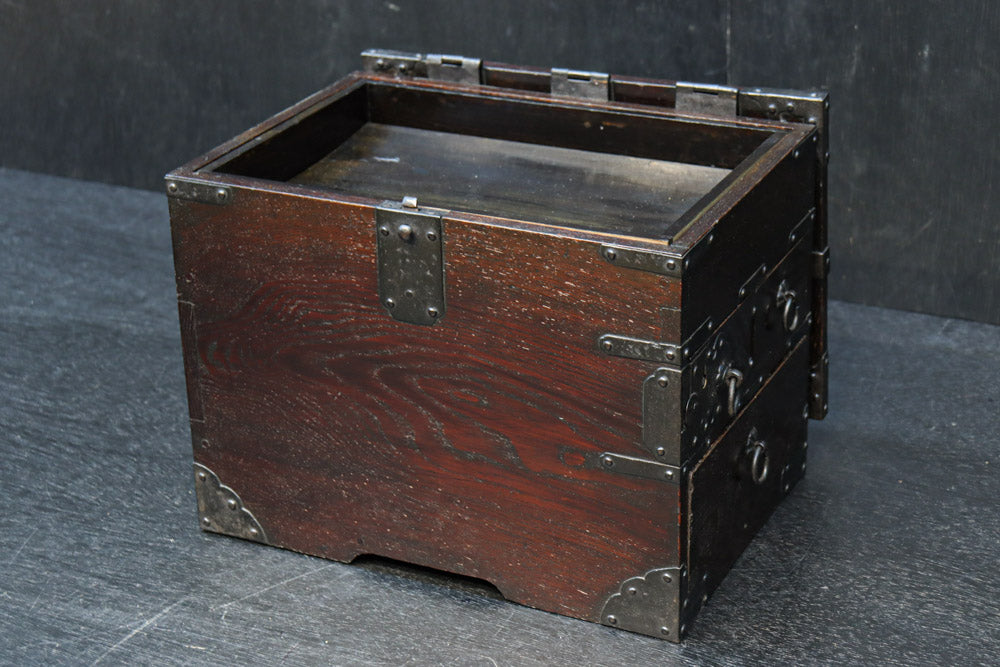 Antique tool box (Suzuri-bako) DC8911