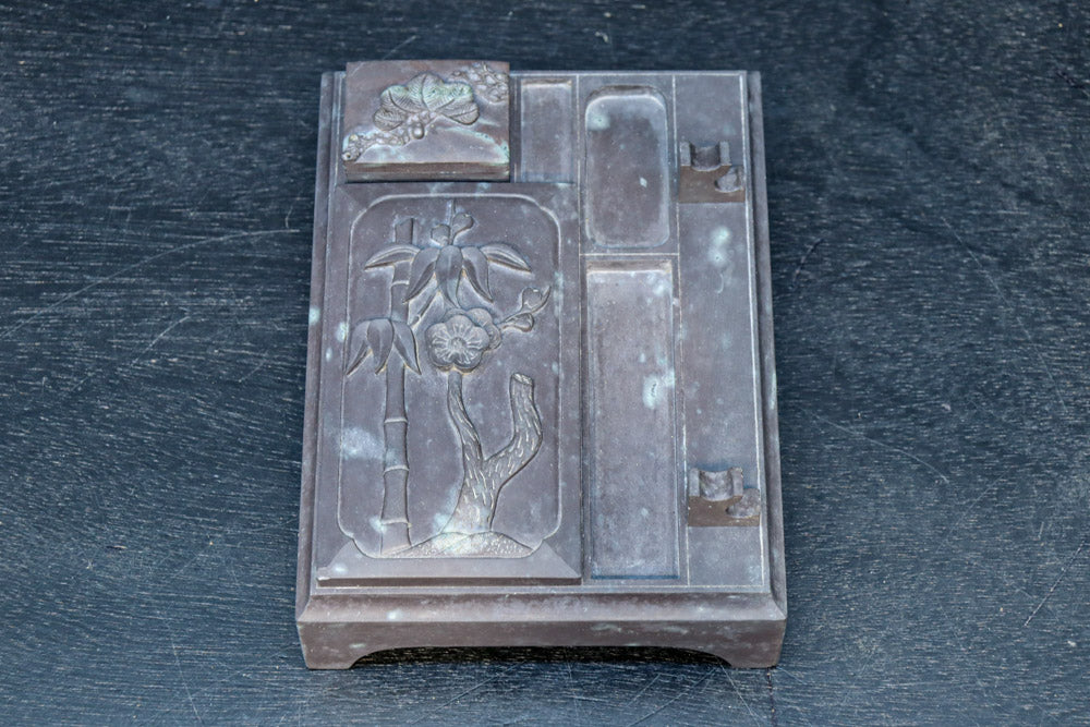 Antique tool (Inkstone integrated with stand) DC8913