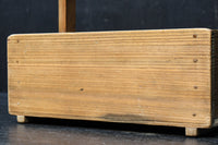 穏やかな杢目で上品な面持ちの炭入れ　DC8914