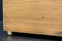 穏やかな杢目で上品な面持ちの炭入れ　DC8914