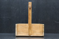 穏やかな杢目で上品な面持ちの炭入れ　DC8914