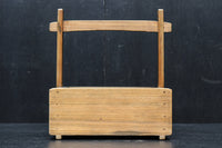 穏やかな杢目で上品な面持ちの炭入れ　DC8914