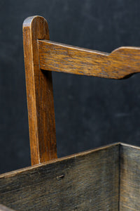 味わい深い風合いの持ち手付き炭入れ　DC8916