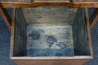 味わい深い風合いの持ち手付き炭入れ　DC8916