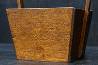 味わい深い風合いの持ち手付き炭入れ　DC8916