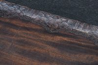 軽井沢彫の桜彫刻が華を添える角盆　DC8920