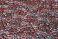 花模様を散りばめた風合い溢れる鎌倉彫の長手盆　DC8921