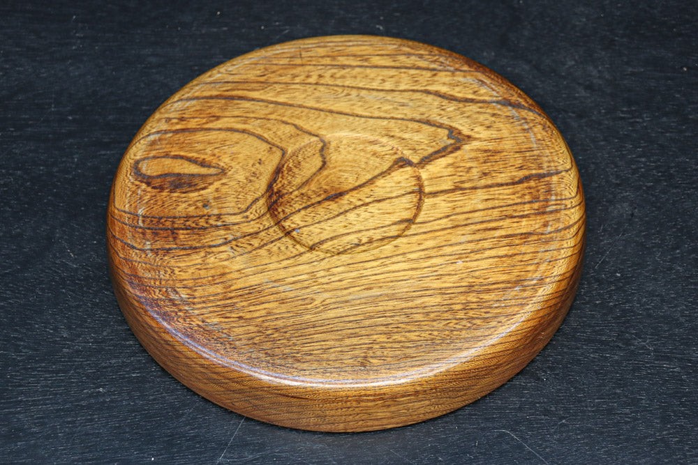 艶やかな質感と雄大な杢目が映える丸盆　DC8922ab　在庫(a:1 b:1)枚