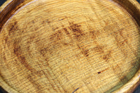 艶やかな質感と雄大な杢目が映える丸盆　DC8922ab　在庫(a:1 b:1)枚