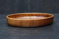 艶やかな質感と雄大な杢目が映える丸盆　DC8922ab　在庫(a:1 b:1)枚