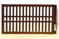 角太格子造りで貫録ある二つ折り帳場格子　DC8946