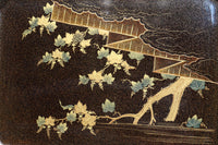 華やかな蒔絵で艶やかな光沢に包まれたお膳　DC8949