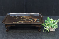 華やかな蒔絵で艶やかな光沢に包まれたお膳　DC8949