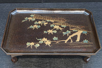 華やかな蒔絵で艶やかな光沢に包まれたお膳　DC8949