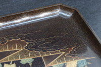 華やかな蒔絵で艶やかな光沢に包まれたお膳　DC8949