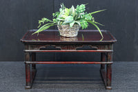 穏やかな色彩に杢目が浮かぶレトロ感溢れる李朝膳　DC8951