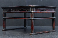 穏やかな色彩に杢目が浮かぶレトロ感溢れる李朝膳　DC8951