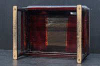 穏やかな色彩に杢目が浮かぶレトロ感溢れる李朝膳　DC8951