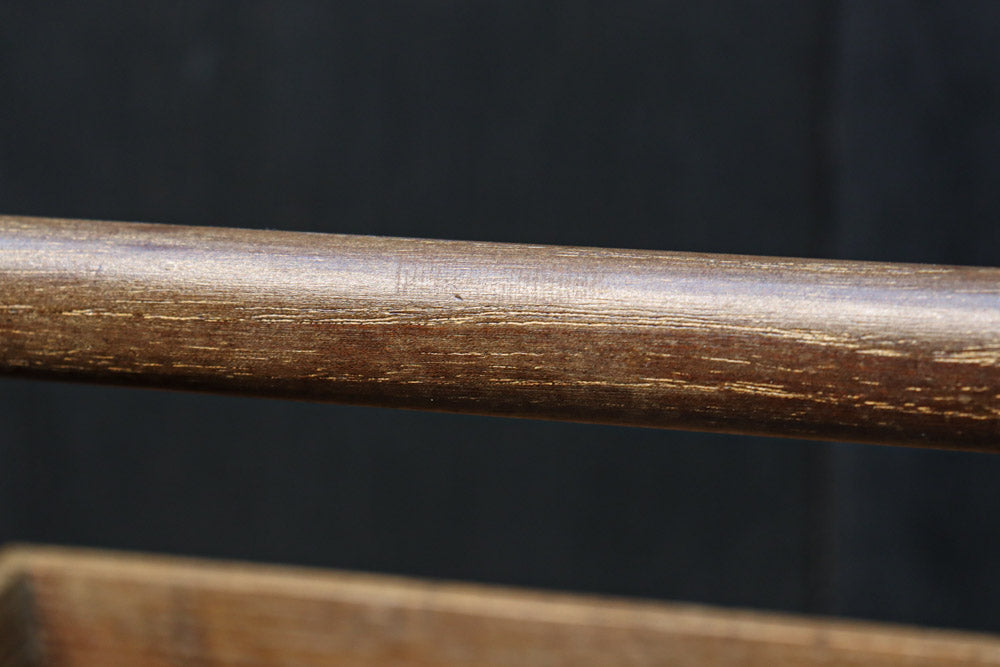 木地色の穏やかな杢目が魅力の持ち手付き炭入れ　DC8958ab　在庫(a:1 b:1)個