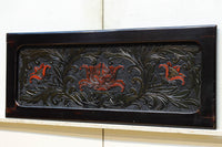 Sendai-Tsuishu Carved decorative panels DC8980