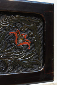 Sendai-Tsuishu Carved decorative panels DC8980