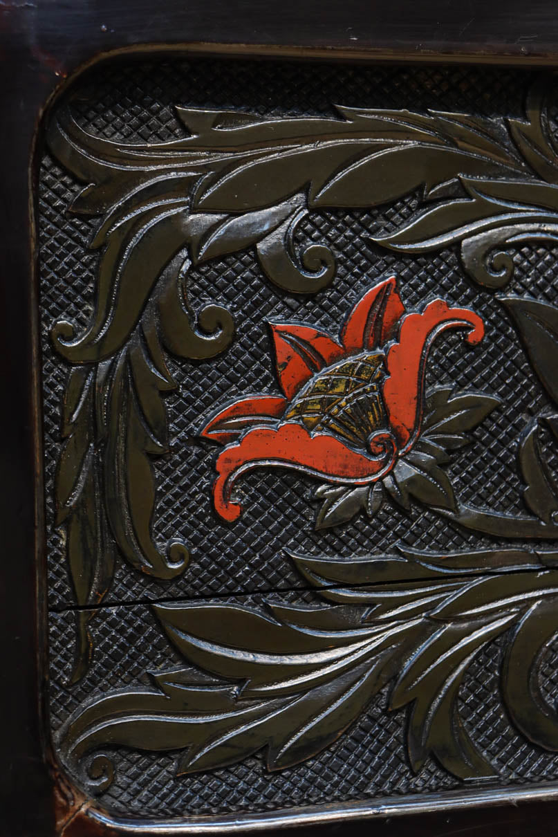 Sendai-Tsuishu Carved decorative panels DC8980