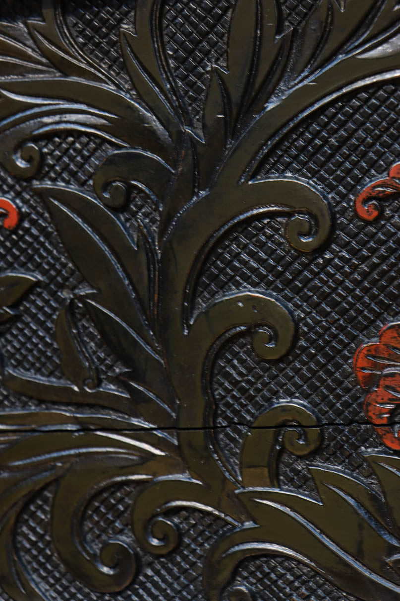 Sendai-Tsuishu Carved decorative panels DC8980