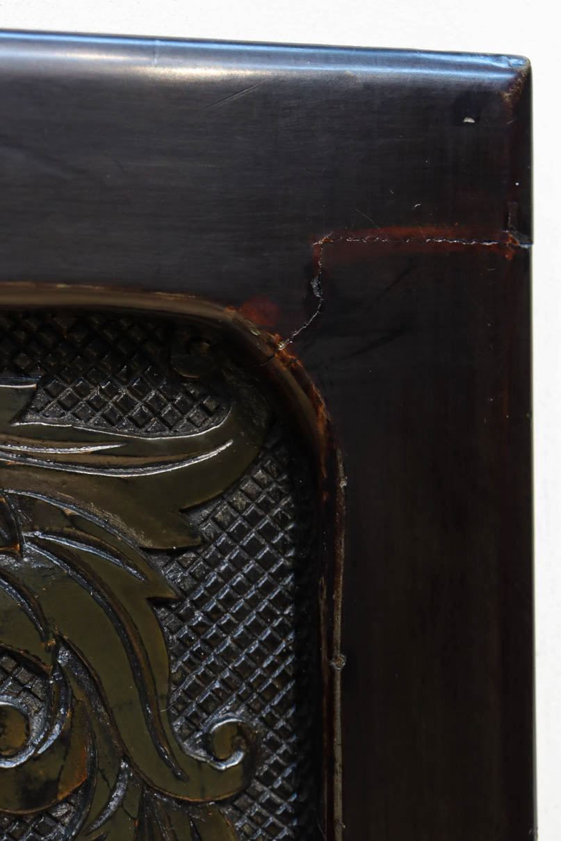 Sendai-Tsuishu Carved decorative panels DC8980
