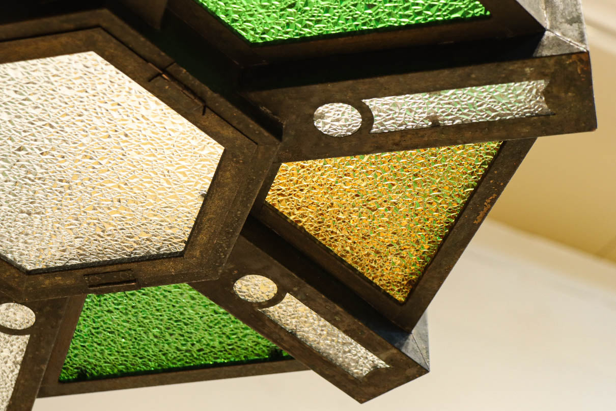 Hexagonal chandelier DC8986