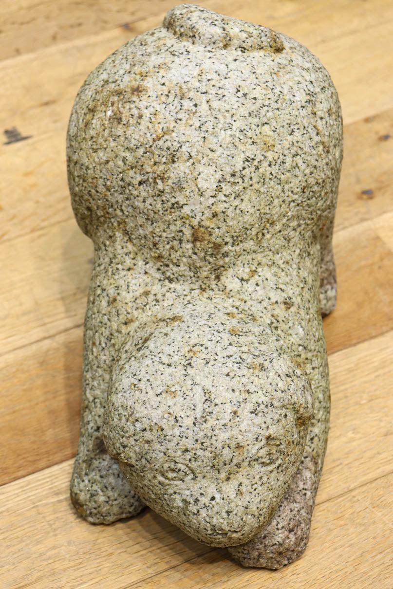 Stone statue of a puppy DC9013