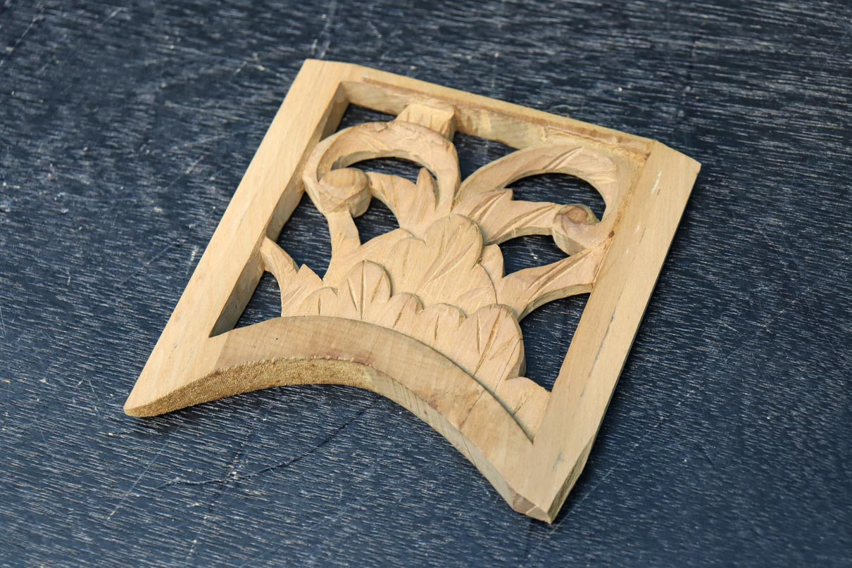 Antique tool (Carved decorations) DC9037abc