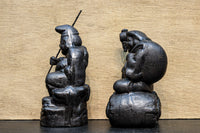 貫禄ある恵比須様と大黒様セット　DC9077　在庫2体1組